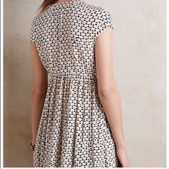 Vanessa Virginia top XS Heart Ladder Lace Tunic button front boho Anthropologie - Picture 15 of 15